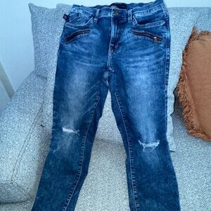 Rock & Republic Blue Straight Leg Jeans